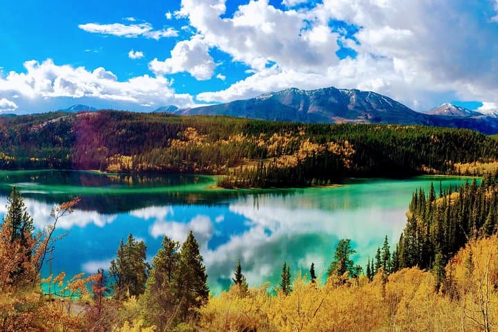 Full-Day Yukon Shore Excursion from Skagway — White Pass, Sled Dogs & Emerald Lake