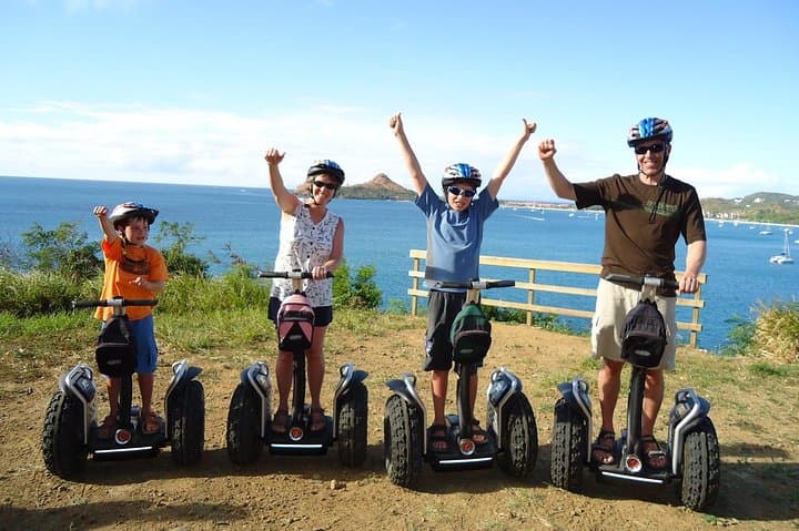 Rodney Bay Segway Adventure: St. Lucia Shore Excursion and Village Tour