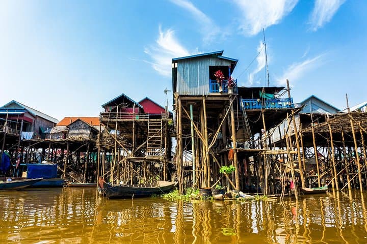 Tonle Sap & Kampong Phluk: Half-Day Boat Tour to the Stilt Village