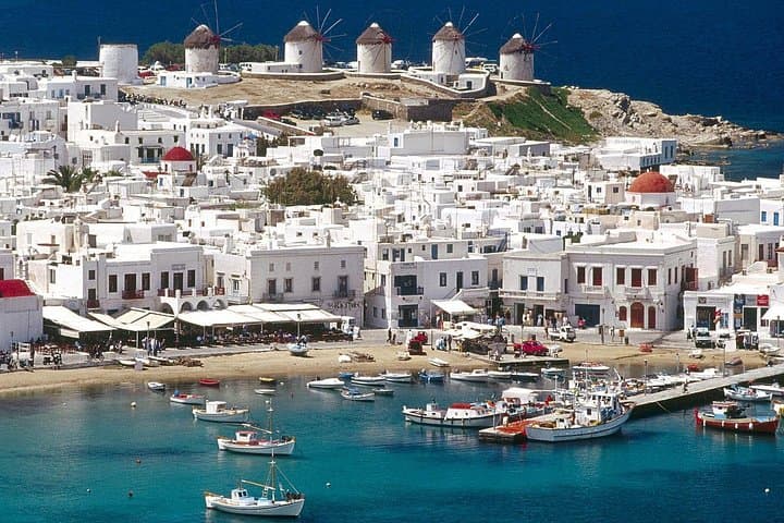 Island Hopping Greece: 4 Nights Santorini Mykonos Syros from Athens photo 1