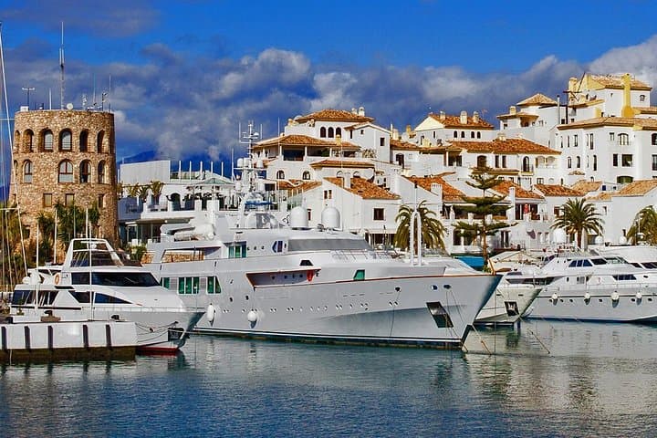 Malaga to Marbella and Puerto Banús: Private Shore Excursion from Malaga Port