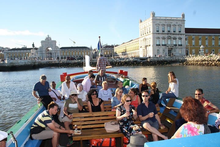 Lisbon Traditional Boat Sunset Cruise with Free Setúbal Wine & Fado photo 3