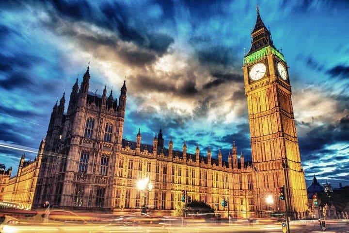 London by Night Open-Top Bus Tour with Live Guide