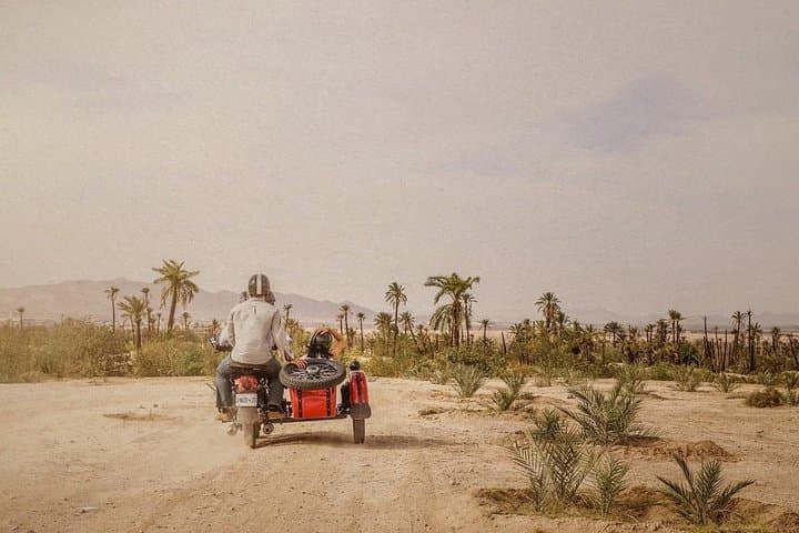 Vintage Sidecar Secrets of Marrakech: Private 3-Hour Open-Air City Ride photo 1