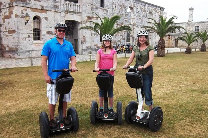 Glide the Royal Naval Dockyard: Bermuda Segway Tour and Coastal History