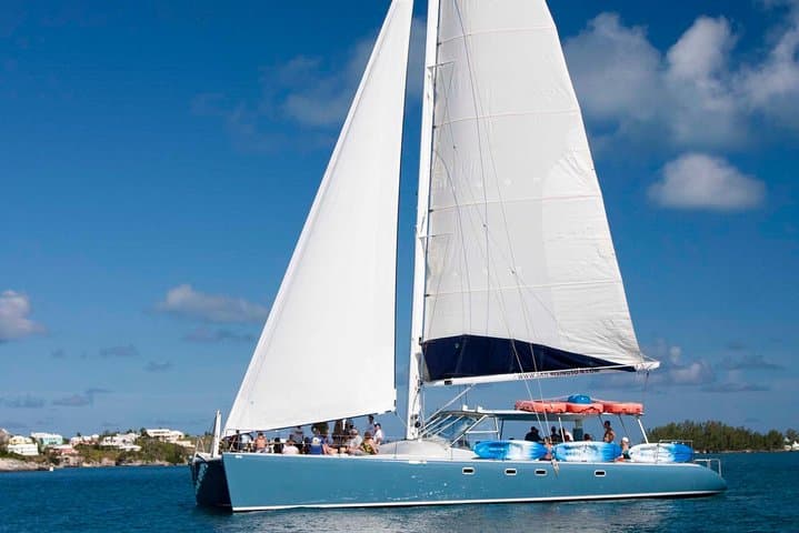 Sail and Snorkel the Great Sound: Rising Son Catamaran Cruise, Bermuda photo 1