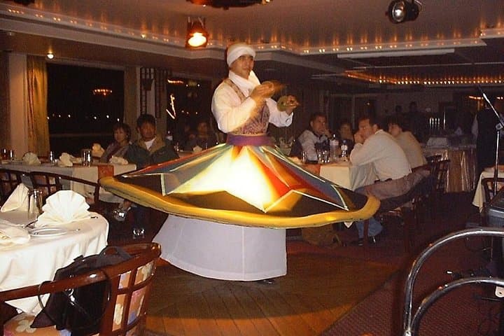Evening Nile Dinner Cruise Cairo – Private Transfer, Live Band & Tanoura Show photo 2