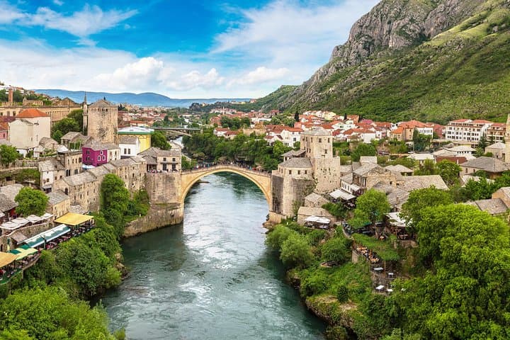 Kravice Waterfalls, Mostar & Pocitelj Day Tour from Dubrovnik: Waterfalls, Old Bridge and Medieval Tower photo 2