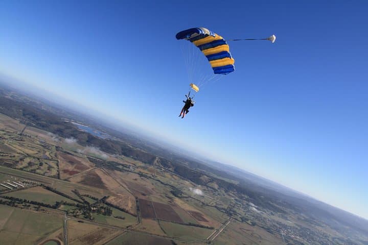 Skydive Yarra Valley 15000ft Tandem — Freefall Over Vineyards