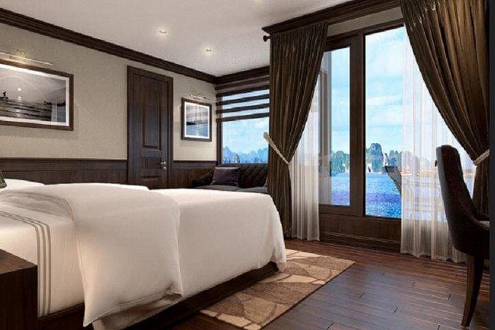 Mon Chéri Overnight Cruise: 2-Day Ha Long & Lan Ha Bay Luxury Escape from Hanoi photo 1