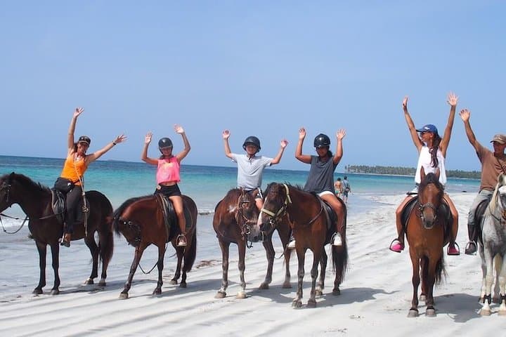 Horseback Riding on Playa La Barbacoa — Samana Peninsula Beach Ride from Las Terrenas