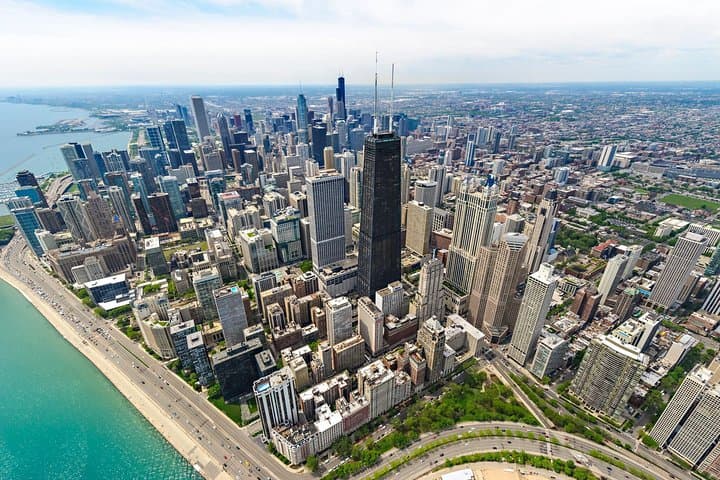 Skyline Views from 360 Chicago: 94th-Floor Observation Deck on the Magnificent Mile