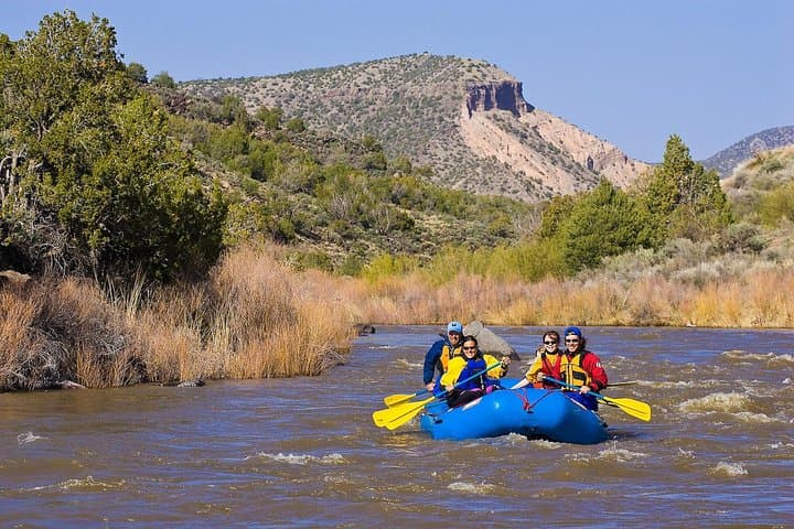 Rio Grande Scenic Half-Day Float at Orilla Verde — Basalt Cliffs & Class II Rapids