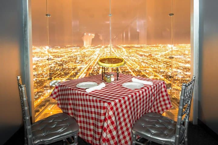 Skydeck Chicago VIP Dinner at Willis Tower — Pie in the Sky Experience photo 3