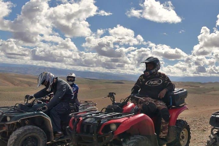Agafay Desert Quad Biking & Starry Dinner from Marrakech