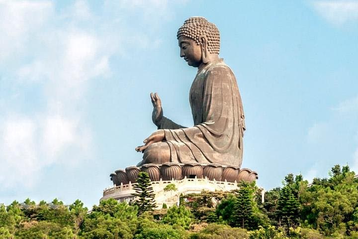 Ngong Ping & Tai O Day Tour: Cable Car, Big Buddha and Stilt-House Boat Ride