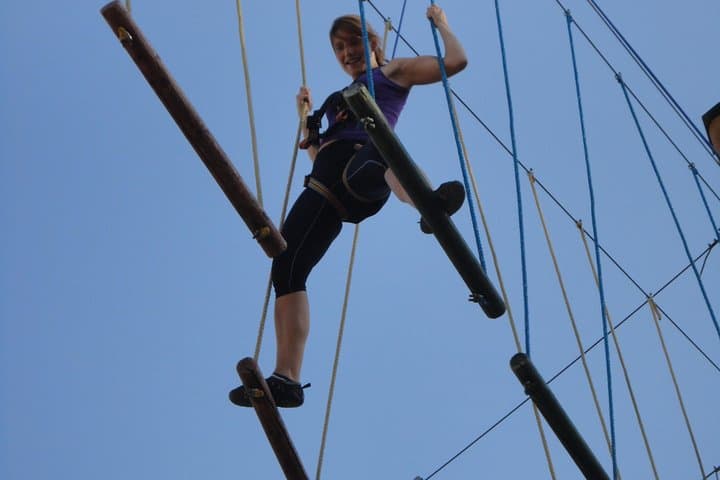 Prague High-Ropes Adventure: Half-Day Low- and High-Rope Challenge Course photo 2