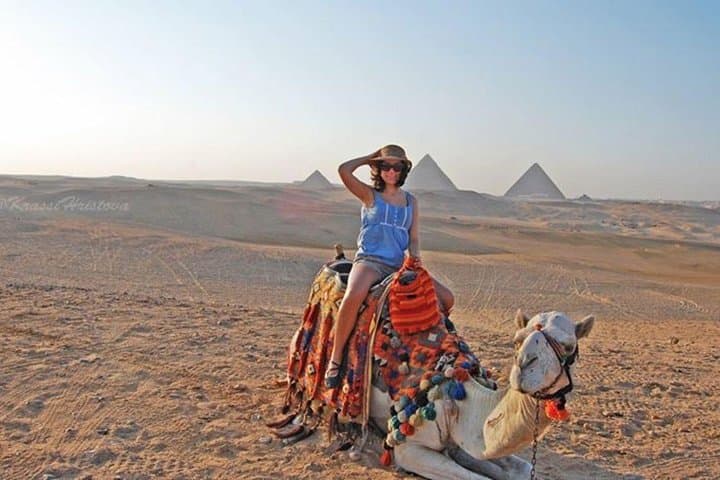 Full-Day Giza, Saqqara & Memphis Tour: Camel Ride and Evening Sound & Light Show photo 1