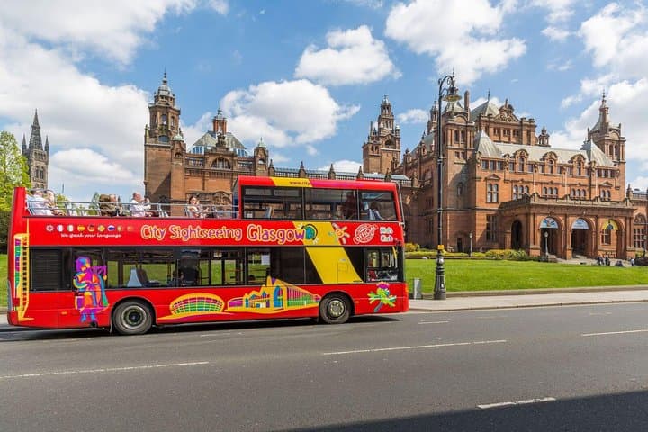 Glasgow Hop-On Hop-Off Bus Tour: Red & Yellow Routes Guide photo 1