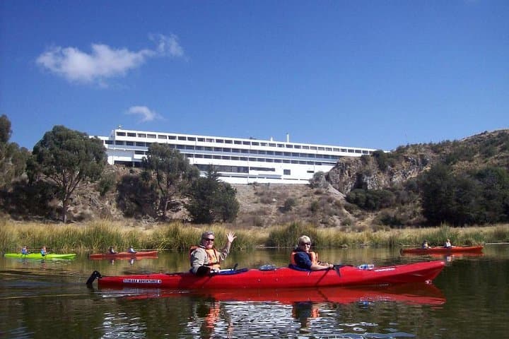 Kayaking to the Uros Floating Islands on Lake Titicaca: Half-Day Cultural Paddle from Puno