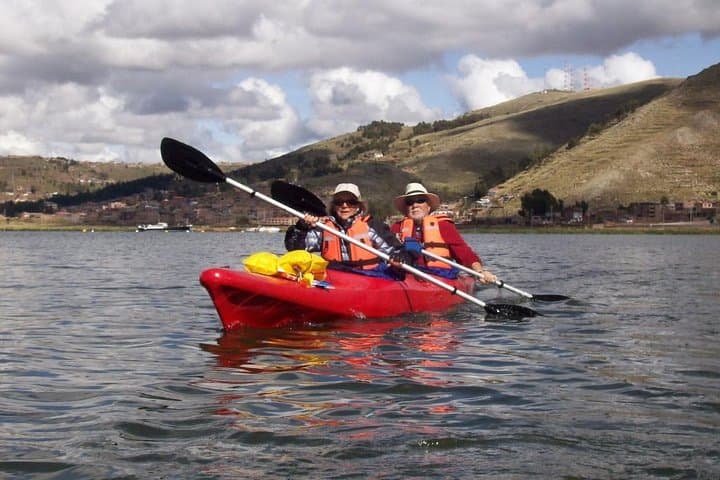 Kayaking to the Uros Floating Islands on Lake Titicaca: Half-Day Cultural Paddle from Puno photo 2