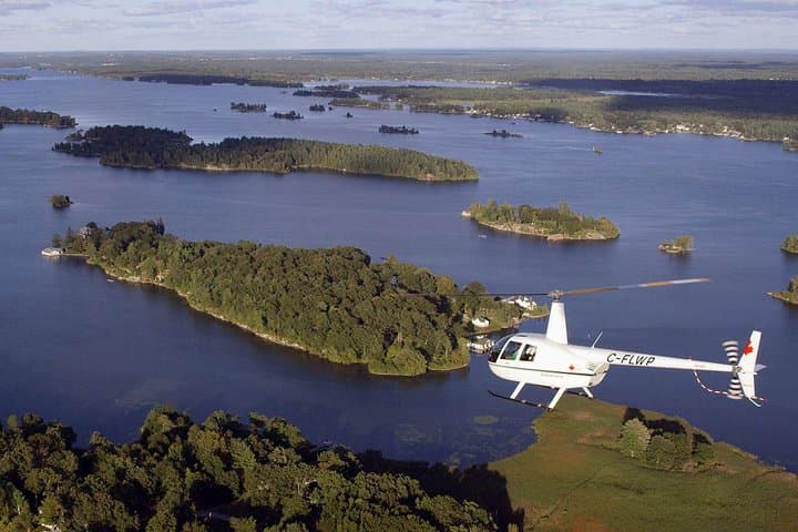 Thousand Islands Helicopter Tour — 10-Minute Aerial Flight Over the St. Lawrence