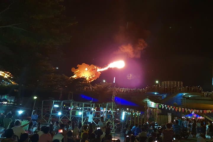 Da Nang Nightlife Tour: Marble Mountains, Lady Buddha & Dragon Bridge photo 2