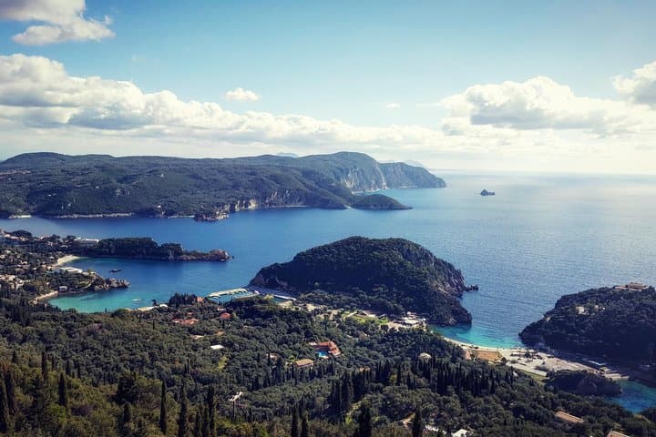 Leisurely Corfu Panorama: Palaiokastritsa, Lakones & Old Town