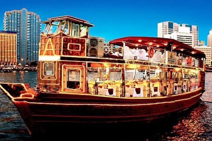 Dubai City Tour and Dubai Water Canal Dhow Dinner Cruise — Evening Canal Cruise & City Highlights photo 2