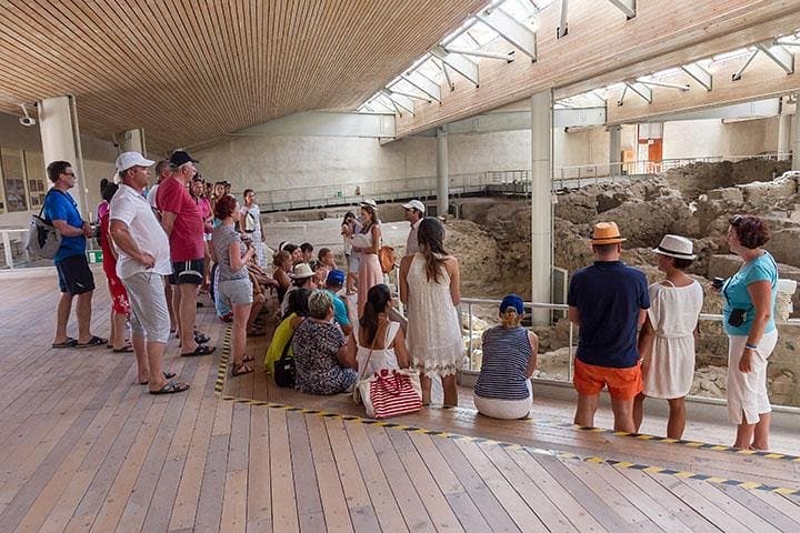 Full-Day Santorini Tour: Akrotiri, Black Beach & Oia Sunset with Wine Tasting photo 3
