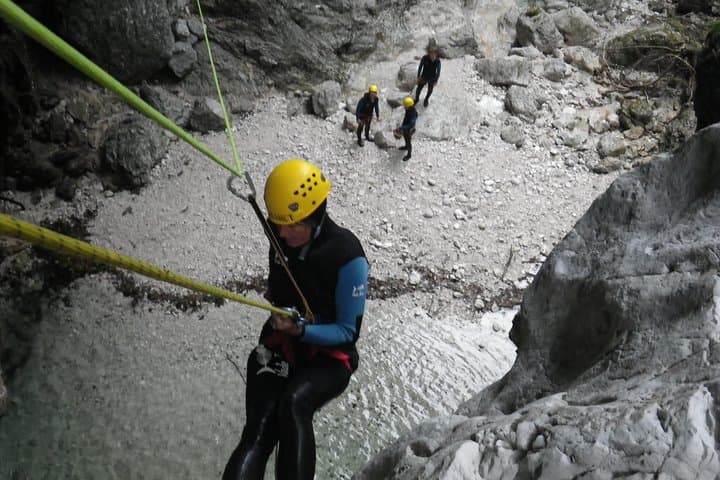 Canyoning Fratarica: Rappels, Jumps and the 45m Parabola Descent photo 3