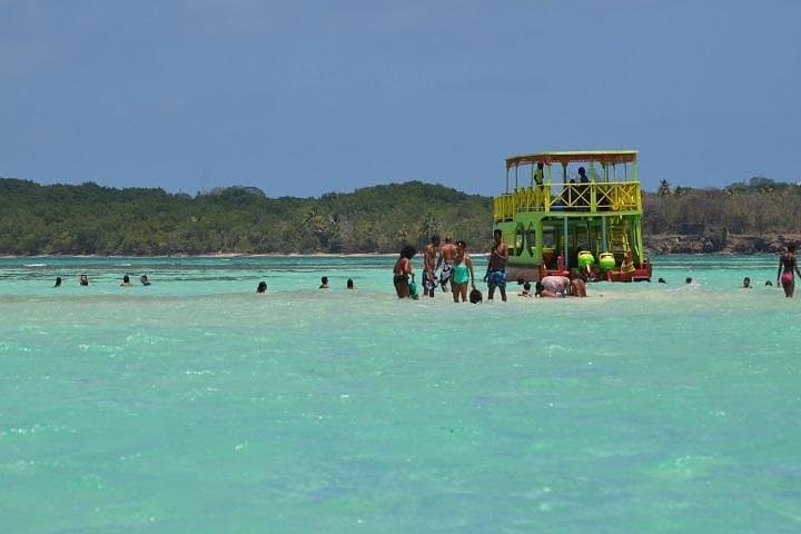 Buccoo Reef Nylon Pool Glass-Bottom Boat Tour — Tobago Snorkel Day Trip photo 5