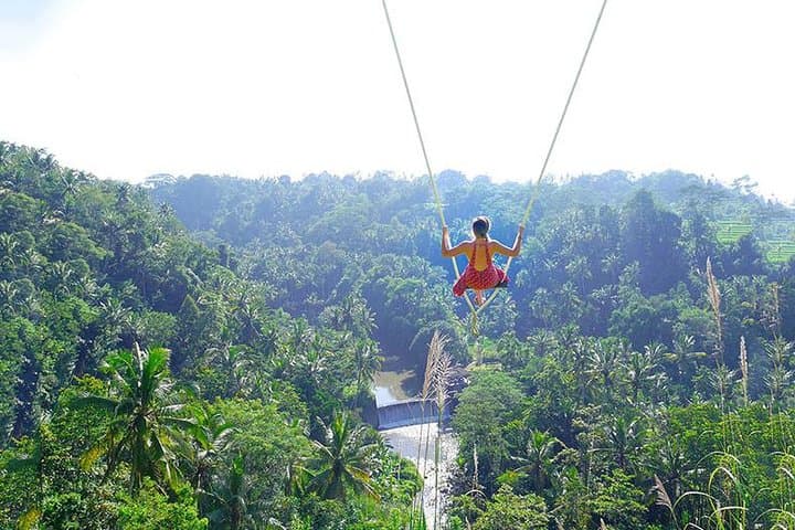 Bali Jungle Swing and Ayung River White-Water Rafting — Ubud Adventure Combo