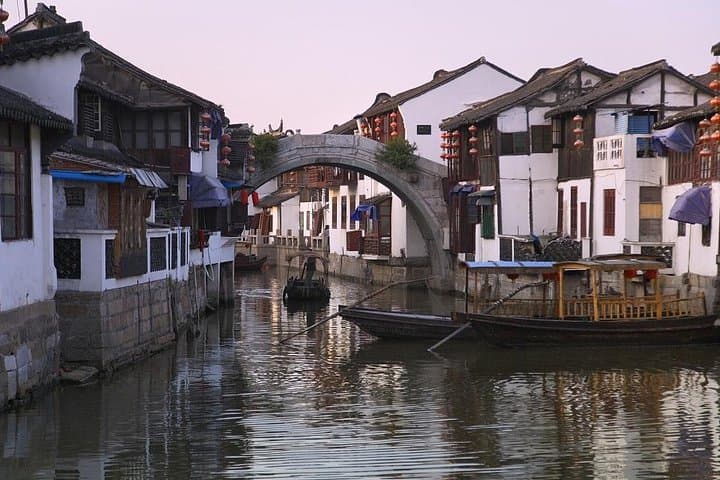 Zhujiajiao Water Town Day Tour from Shanghai: Gondola, Garden & Local Lunch photo 2