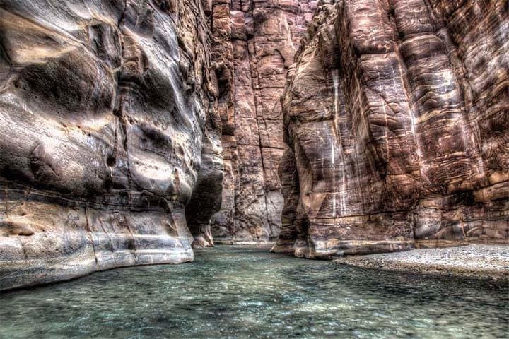 Hike the Wadi Mujib Siq Trail from the Dead Sea — Canyon Walk & Waterfall Swim photo 2