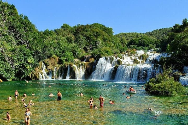 Day Trip to Krka Waterfalls from Dubrovnik — Swim, Sights & History