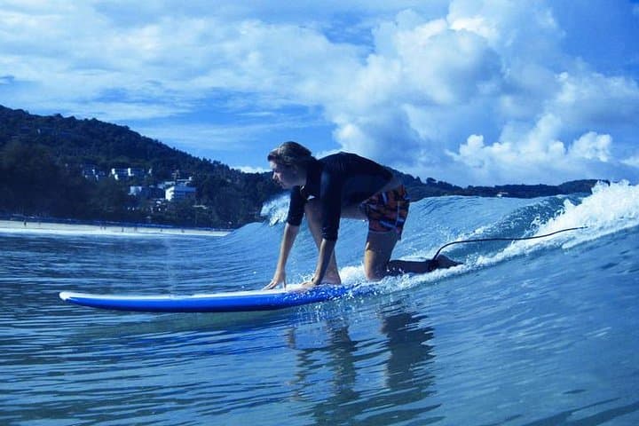 Private Beginner Surf Lesson on Kata Beach | Phuket Wave-Riding