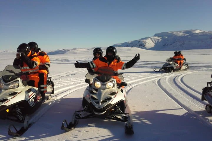 Golden Circle Super-Jeep and Langjökull Snowmobile Adventure from Reykjavík photo 4