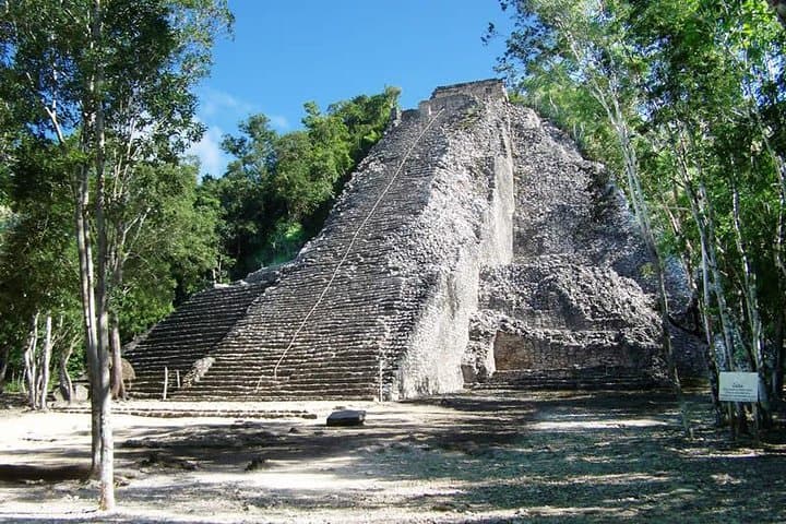 Private Coba and Tulum Temazcal Tour from Cancun — Coba Pyramid, Tulum Cliffs & Traditional Temazcal photo 5