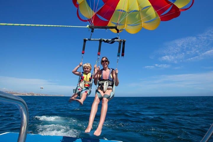 Parasailing in Los Cabos: Soar Above Medano Beach & Land's End photo 2