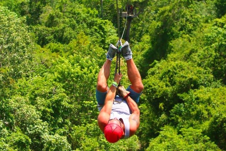 Zip Line and ATV Combo Tour on Ruta de los Cenotes — Puerto Morelos Adventure