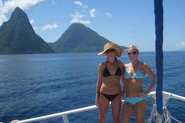 St. Lucia Catamaran Day Sail: Pitons, Sulphur Springs & Snorkel photo 2