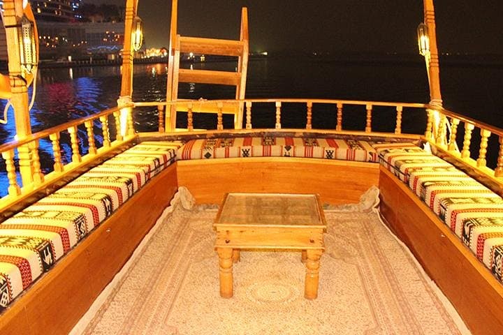 Sunset Abra Ride with Emirati High Tea on Dubai Canal — Burj Khalifa & Imagine Fountain Views photo 2