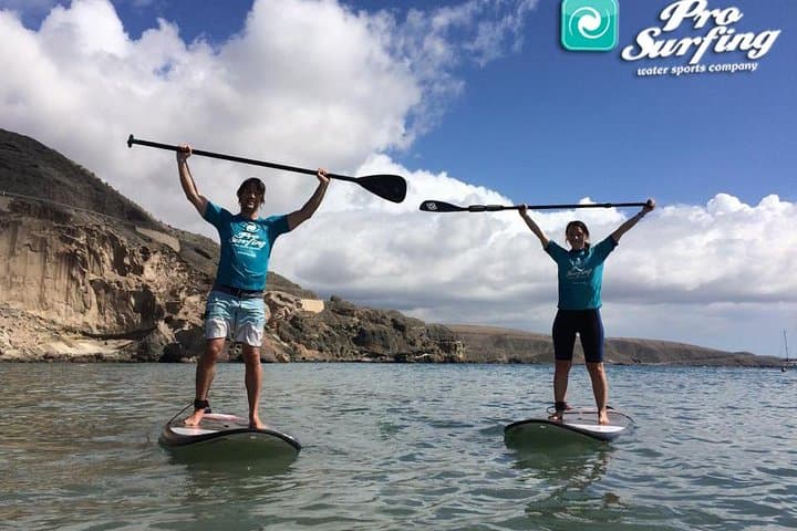 Stand-Up Paddle & Snorkel the South Coast of Gran Canaria — Family-Friendly SUP Tours from Maspalomas photo 1
