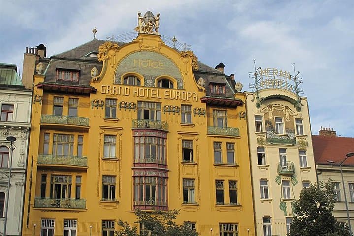 Prague Private Cubism and Art Nouveau Walking Tour — Local Guide to Secession and Cubist Architecture photo 3