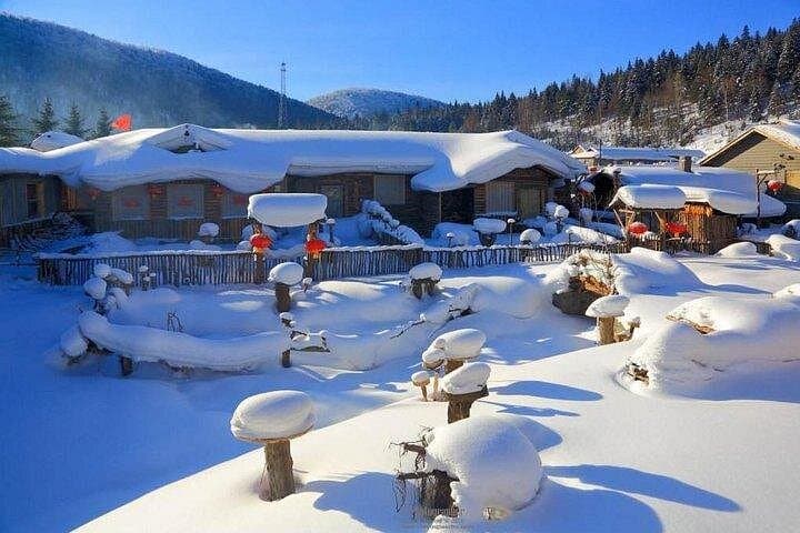3-Day Snow Trekking Tour to China Snow Town from Harbin photo 2