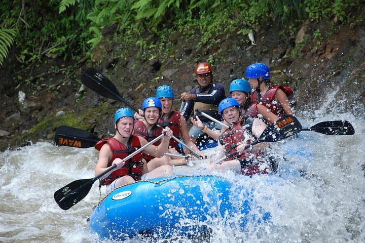 Canopy and Rafting Combo at Hacienda Pozo Azul — Zipline & Sarapiquí River Adventure from San José