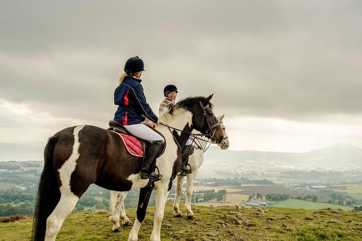 Dublin to Glendalough & Wicklow Horse Riding Day Tour — From Dublin