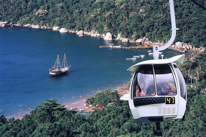 Balneário Camboriú & Unipraias Park Cable Car Day Tour — Beaches, Zipline and Aquarium photo 1