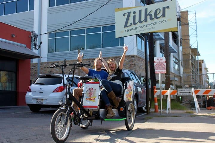 Pedicab Brewery Tour in Austin: East Austin Microbreweries & Flight Options